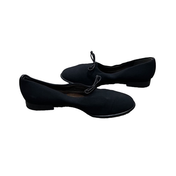 Stuart Weitzman Women’s Black Slip On Block Heel Loafers Size 8 1/2 - Picture 1 of 9